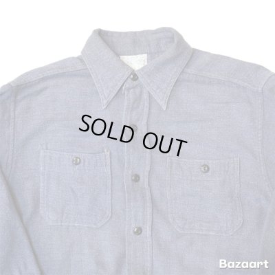 画像6: 40's "UNCLE SAM"　COTTON　HEAVY　FLANNEL　SHIRTS　DARK NAVY　