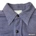 画像10: 40's "UNCLE SAM"　COTTON　HEAVY　FLANNEL　SHIRTS　DARK NAVY　