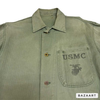 画像2: 1941's- "U.S.M.C."　H.B.T.　「P-41」　JACKET　good size !!