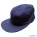 画像1: -50's MINT CONDITION　"U.S.NAVY"　COTTON　SATEEN　UTILITY　CAP　good size !! (1)