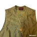画像13: 40's "AMERICAN FIELD"　COTTON　SATEEN　HUNTING　VEST　WITH　HALF MOON　POCKET