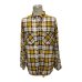 画像13: 50's "WASHINGTON　DEE CEE”　CHECKED　PATTERN　COTTON　PRINTED　FLANNEL　SHIRTS　実寸SIZE: L - XL　good size !!　