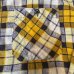 画像4: 50's "WASHINGTON　DEE CEE”　CHECKED　PATTERN　COTTON　PRINTED　FLANNEL　SHIRTS　実寸SIZE: L - XL　good size !!　