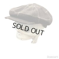 40's　NEWSBOYS　HAT　BROWN