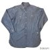 画像1: 50's　"W.T.GRANTS"　CHAMBRAY　SHIRTS　マチ付き　good condition !!　 (1)