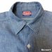 画像4: 50's　"W.T.GRANTS"　CHAMBRAY　SHIRTS　マチ付き　good condition !!　