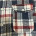 画像7: 40's "WINTER KING"　COTTON　HEAVY　FLANNEL　SHIRTS　マチ付き　good size !!　good condition !!