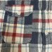 画像8: 40's "WINTER KING"　COTTON　HEAVY　FLANNEL　SHIRTS　マチ付き　good size !!　good condition !!