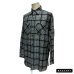 画像20: early 50's DEADSTOCK　"WINTER　KING"　PRINTED　COTTON　FLANNEL　SHIRTS　BLACK ベース　マチ付き　SIZE：15　M　