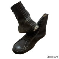 50's "CONVERSE"　WESTLING　CANVAS　SNEAKER　ALL　BLACK　SIZE表記：9　very good condition !!