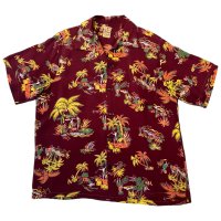 50's "Westwood Casuals"　RAYON　HAWAIIAN　SHIRTS　SIZE表記：L　16 - 16 1/2
