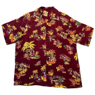 画像1: 50's "Westwood Casuals"　RAYON　HAWAIIAN　SHIRTS　SIZE表記：L　16 - 16 1/2