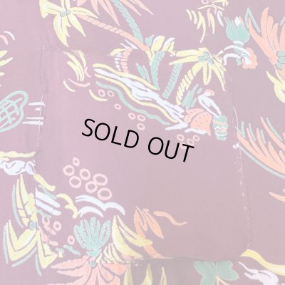 画像14: 50's "Westwood Casuals"　RAYON　HAWAIIAN　SHIRTS　SIZE表記：L　16 - 16 1/2