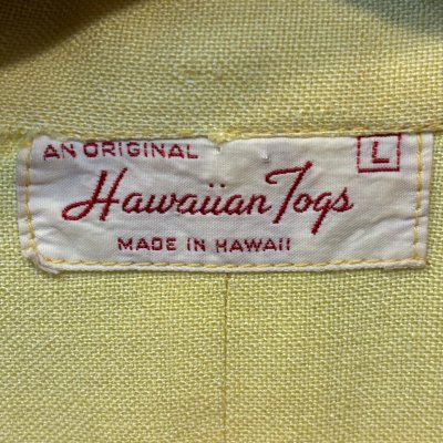 画像2: 50's "HAWAIIAN　TOGS"　RAYON　HAWAIIAN　SHIRTS　WITH　PRINTING　SIZE：L
