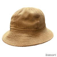 -20's ”World War 1”　「U.S.ARMY」　6 PANNEL　BROWN　COTTON　TWILL　HAT　good size !!　good conditon !!