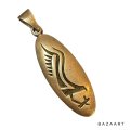 70's- "HOPI"　NATIVE AMERICAN　”EAGLE"　SILVER　PENDANT TOP