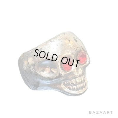 画像2: 50's- DEAD STOCK　”SKULL" motif　TOY RING