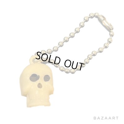 画像1: 60's DEAD STOCK　”SKULL"　CHARM　顎にバネ入りで開閉