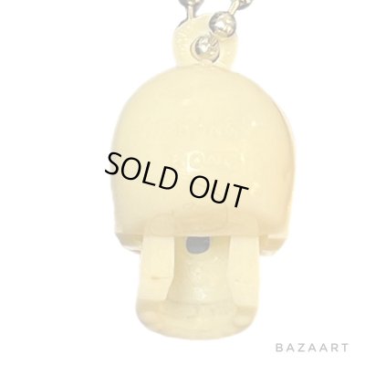 画像4: 60's DEAD STOCK　”SKULL"　CHARM　顎にバネ入りで開閉