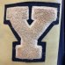 画像28: -80's "YALE  UNIVERSITY"  ARM LEATHER 　AWARD 　VERSITY JACKET （baseball jacket）