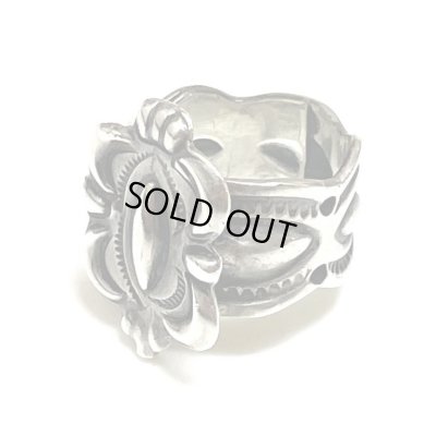 画像1: around 40's "NAVAJO"　SILVER RING　