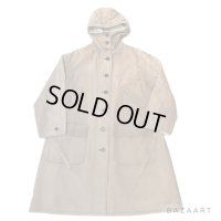 -40's "U.S.ARMY"　COTTON POPLIN　LONG COAT　WITH HOODED