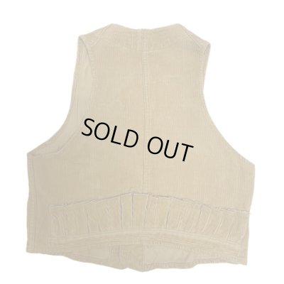 画像2: 〜30's  UNUSUAL CORDUROY   HUNTING VEST