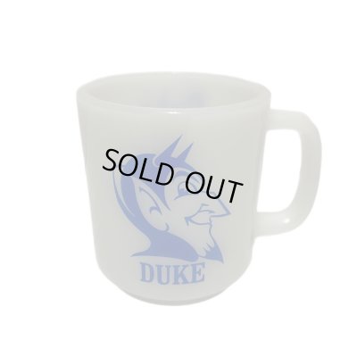 画像1: around 70's "DUKE UNIVERSITY × BLUE DEVIL"　HEAT RESISTANT　CUP