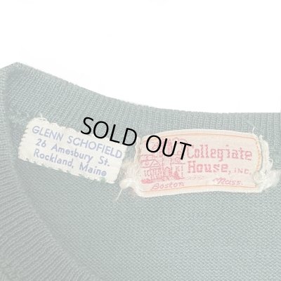 画像2: 〜40's 「DARTMOUTH UNIVERSITY」　"Collegiate House"　Tee SHIRTS　WITH FELT PATCH