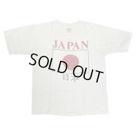 80's "JAPAN"　PRINTED Tee SHIRTS　しみこみPRINT !!