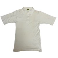 40's "ENBEE"　COTTON KNIT　SHORT SLEEVE SHIRTS　WITH COLLAR　WHITE
