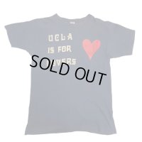 70's "CHAMPION"　「U.C.L.A.」　FLOCK PRINTED　Tee SHIRTS