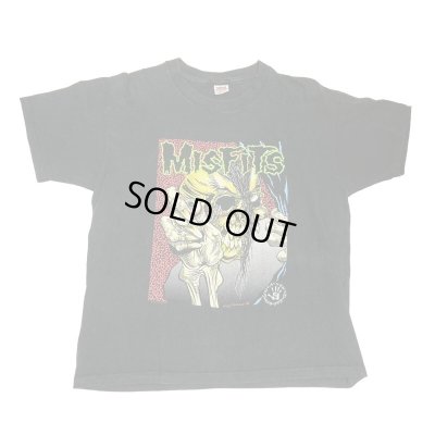 画像1: 80's OLD　"MISFITS"　ROCK MUSICIAN　PRINTED Tee SHIRTS　”PUSHEAD”