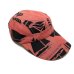 画像4: 50's　RED（PINK） CHAMBRAY　PRINTED　OUTDOOR CAP　very difficult to find