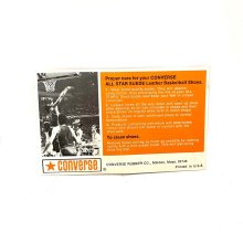 他の写真3: 1971's〜 CONVERSE "JACK STAR"　RED SUEDE　GOOD CONDITION　with ORIGINAL BOX & FLASHER　SIZE：11 1/2