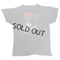 early 80's OLD　"MICHAEL JACKSON"　「Thriller」　MUSICIAN　Tee SHIRTS