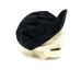 画像4: 50's DEAD STOCK　BLACK COTTON TWILL　ENGINEER STYLE　WORK CAP