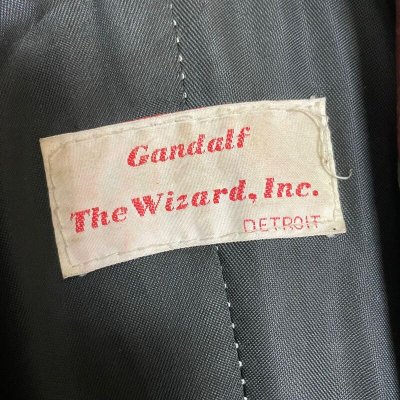 画像2: 70's "Gandalf"　PATCH WORK　LEATHER JACKET　with PRINTING OF ROSES