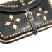 画像10: 50's DEAD STOCK　LEATHER CLUTCH BAG  with STUDS 