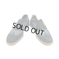 50's WING CHIP BLUE SUEDE SHOES with MESH