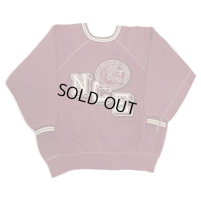 画像1: 60's "CHAMPION"　PRINTED SWEAT SHIRTS　RIB LINE STYLE