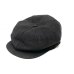 画像7: 30's 8 PANNELS　NEWSBOYS HAT　with "FIT-RITE ADJUSTER"　DARK NAVY　