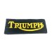 画像4: around 60's DEAD STOCK "TRIUMPH" MOTORCYCLE PATCH (4)