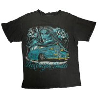 70's〜 "MEXICAN CHICANO"  CAR CLUB AIR BRUSH  HAND PAINTING Tee SHIRTS