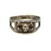 画像1: 〜30's SKULL & CROSSBONES　SILVER RING (1)