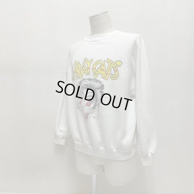 画像18: early 80's "STRAY CATS"　PRINTED SWEAT SHIRTS