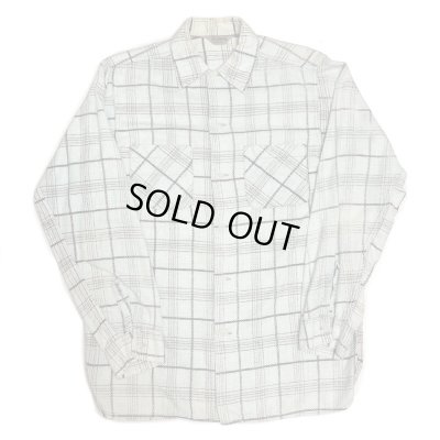 画像1: 50's "Sun Valley"　PRINTED COTTON FLANNEL SHIRTS　GOOD PRINTED　マチ付き　SIZE:S