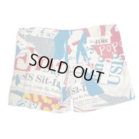 80's "JAMS"　COTTON SURF SHORT PANTS　水陸両用 !!