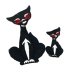 画像5: 70's DEAD STOCK "BLACK CAT" PATCH  (5)