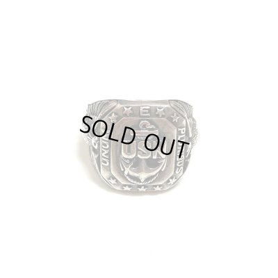 画像2: 40's〜 "U.S.N."　SILVER RING